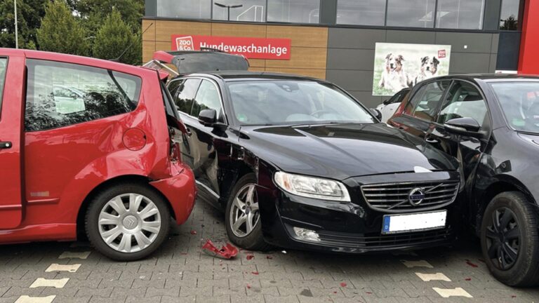 Parkplatzunfall
