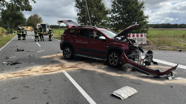 Verkehrsunfall in Aurich-Brockzetel