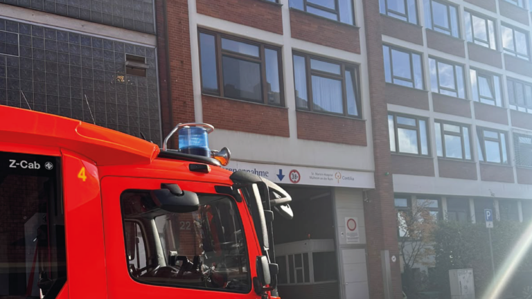Krankenhausbrand